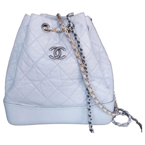 chanel gabrielle backpack light blue|Chanel gabrielle backpack price 2020.